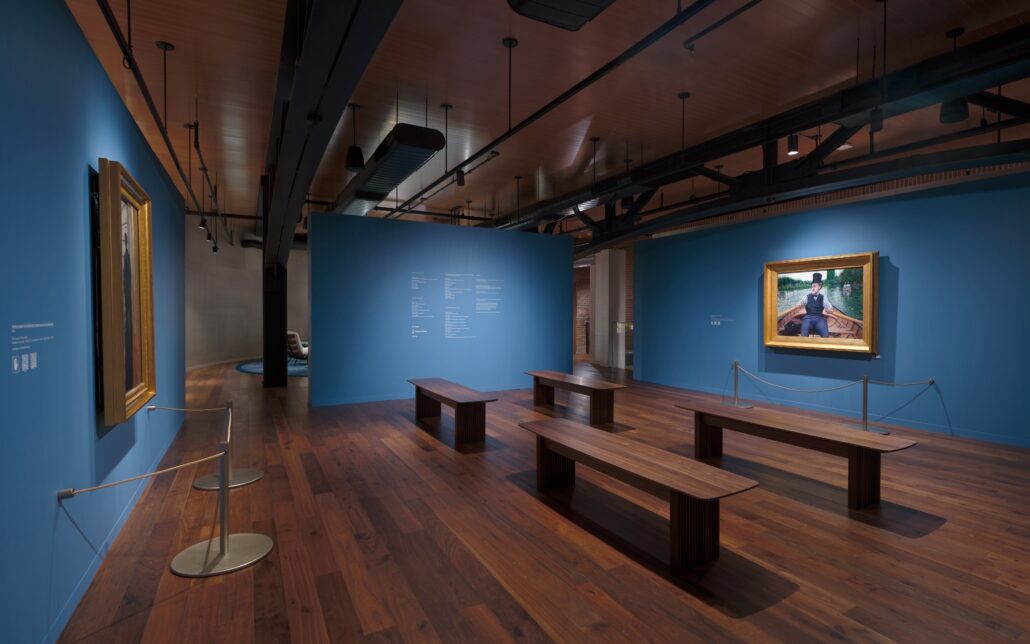 Gustave Caillebotte Boat Party.Young Man at his Window In situ 1 @Louis Vuitton 1