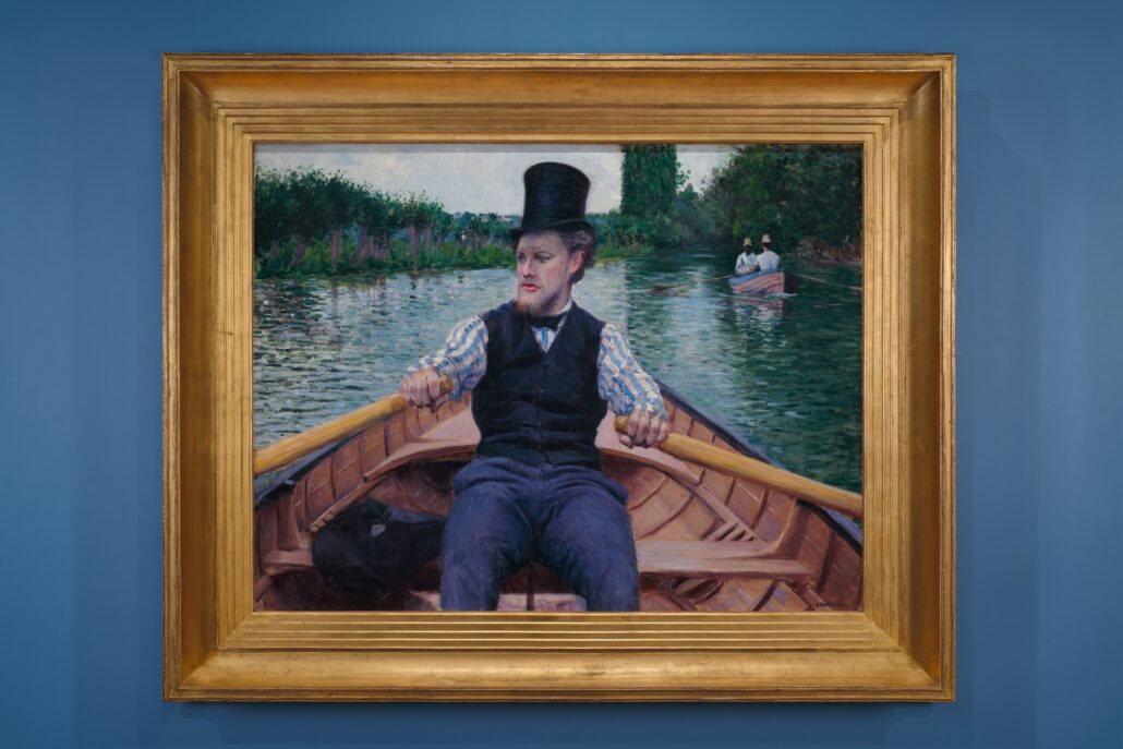 Gustave Caillebotte Boating Party In situ 2 @Louis Vuitton