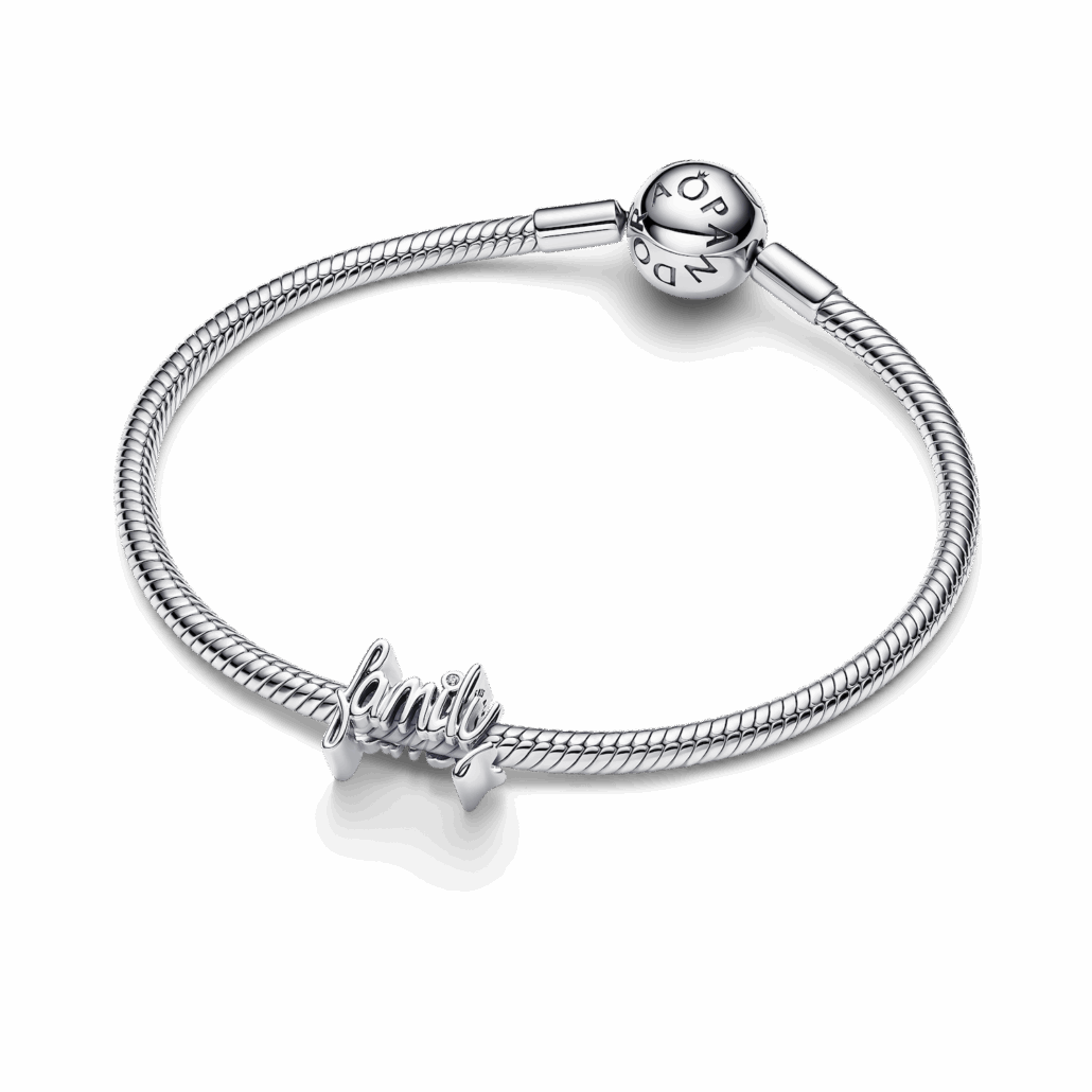 Pandora Charm Sterling Silver Zirconia 794250C01 29E 3
