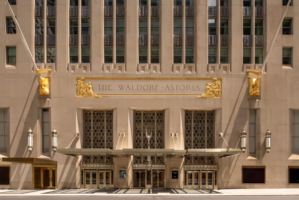Waldorf Astoria New York Park Avenue Entrance and Exterior Credit Hilton
