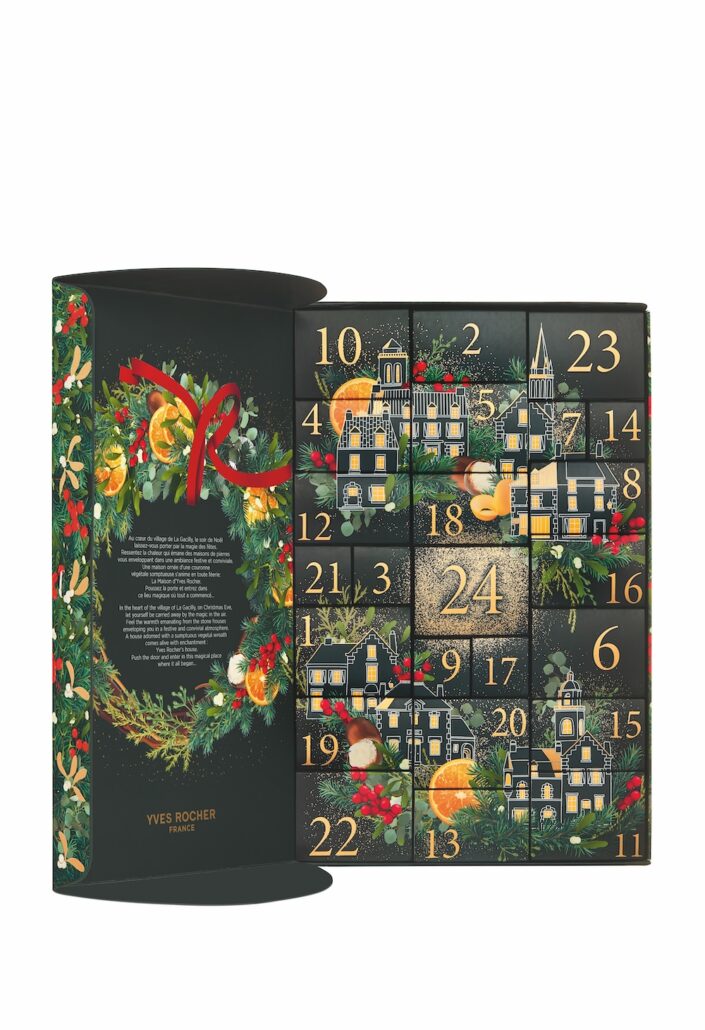 Yves Rocher Christmas 2025 Adventskalender innen
