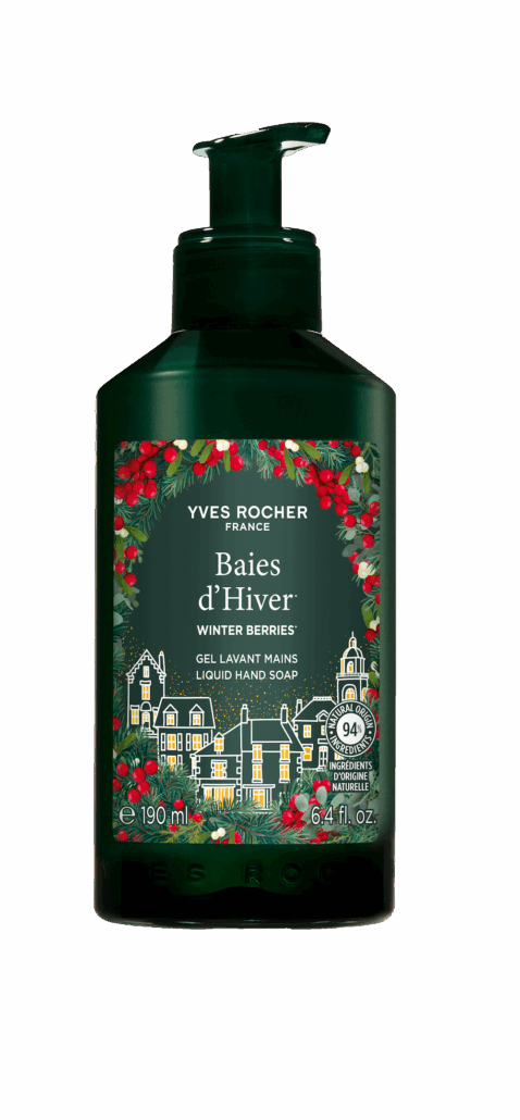 Yves Rocher Christmas 2025 YR 1071790 Gel Lavant Mains Baies dHiver OSFA 2025