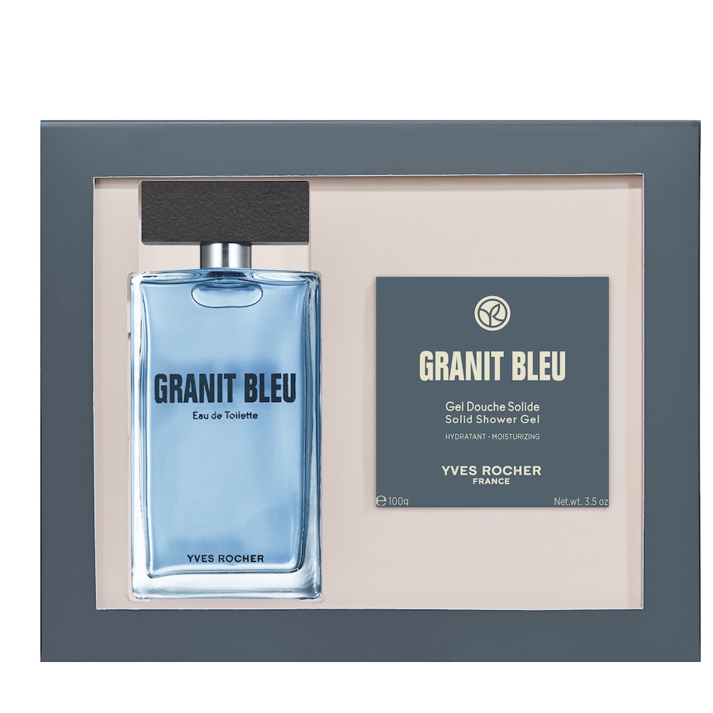 Yves Rocher Christmas 2025 Yves Rocher Granit Bleu Geschenkset Homme