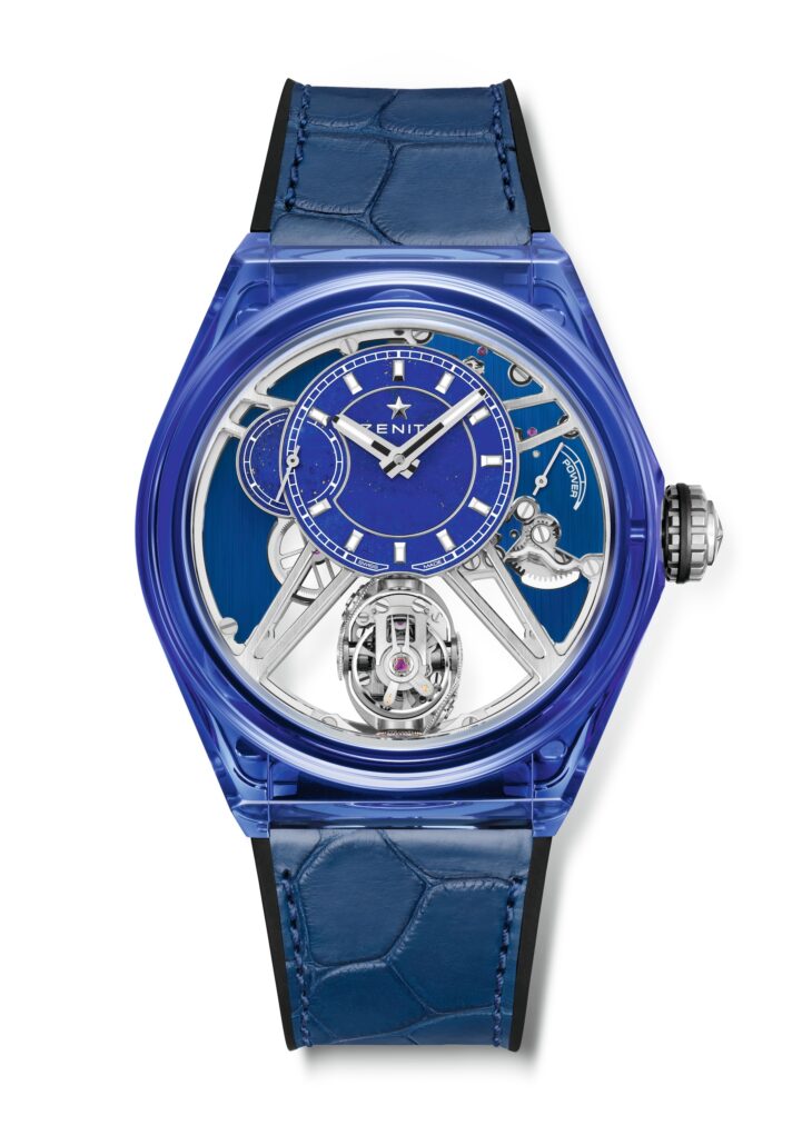 ZENITH DEFY Zero G Blue SOLDAT