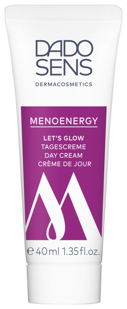 4011140218473 19226988 DADO SENS MENOENERGY LET‘S GLOW TAGESCREME Presseformat 14143