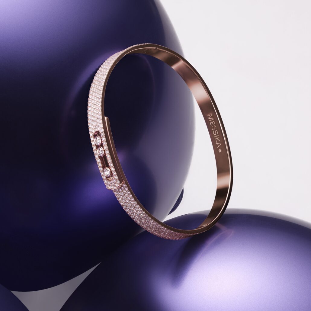 9 Messika Seasonal Shoot Holiday Season 2025 Bracelet Move Noa Pave Still Life 11 © Isabelle Bonjean