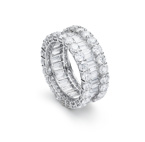 Bucherer Fine Jewellery Baguette Love Ring PaA 6