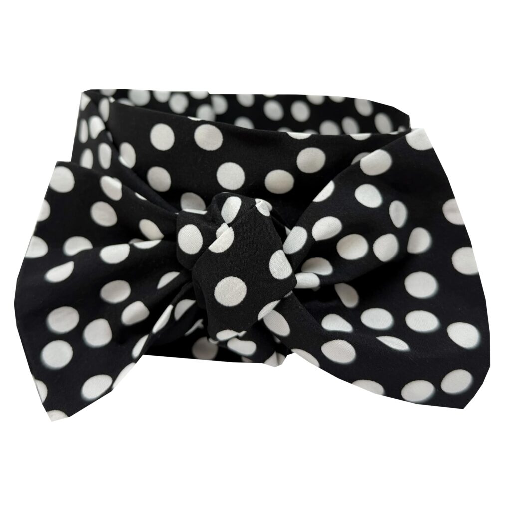 Gina Drewes Stehkragen Small Dots Schwarz Weiss 89E