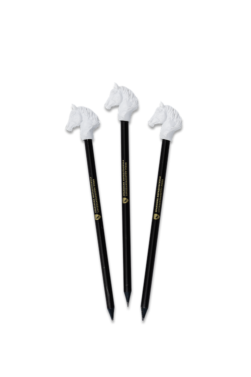 Spanische Hofreitschule Bleistift mit Pferdekopf Aufsetzer 690E 1