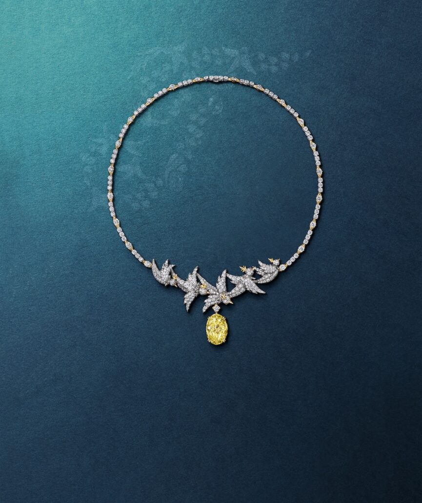 25 01 3072 05F TMS TFN YELLOW DIAMOND NECKLACE LAYERED RGB300 REL 150dpi