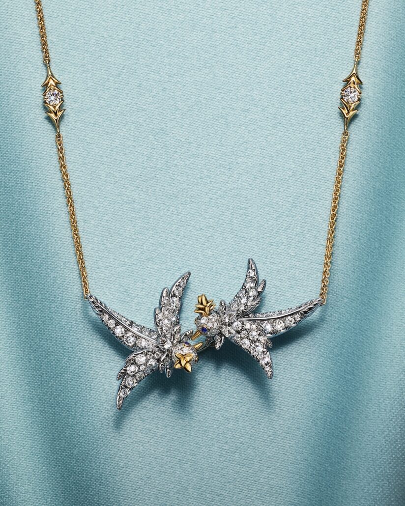 25 06 3239 15B TMS TFN TWO BIRD NECKLACE EXT 4x5