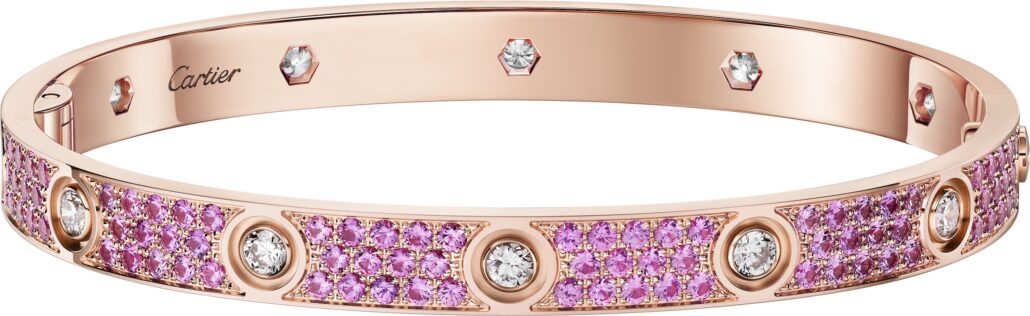 CAR CRN6739517 T3014 V3007 B0008 AP OR5N Bracelet Love Rainbow Amethyste 10Dia Kopie