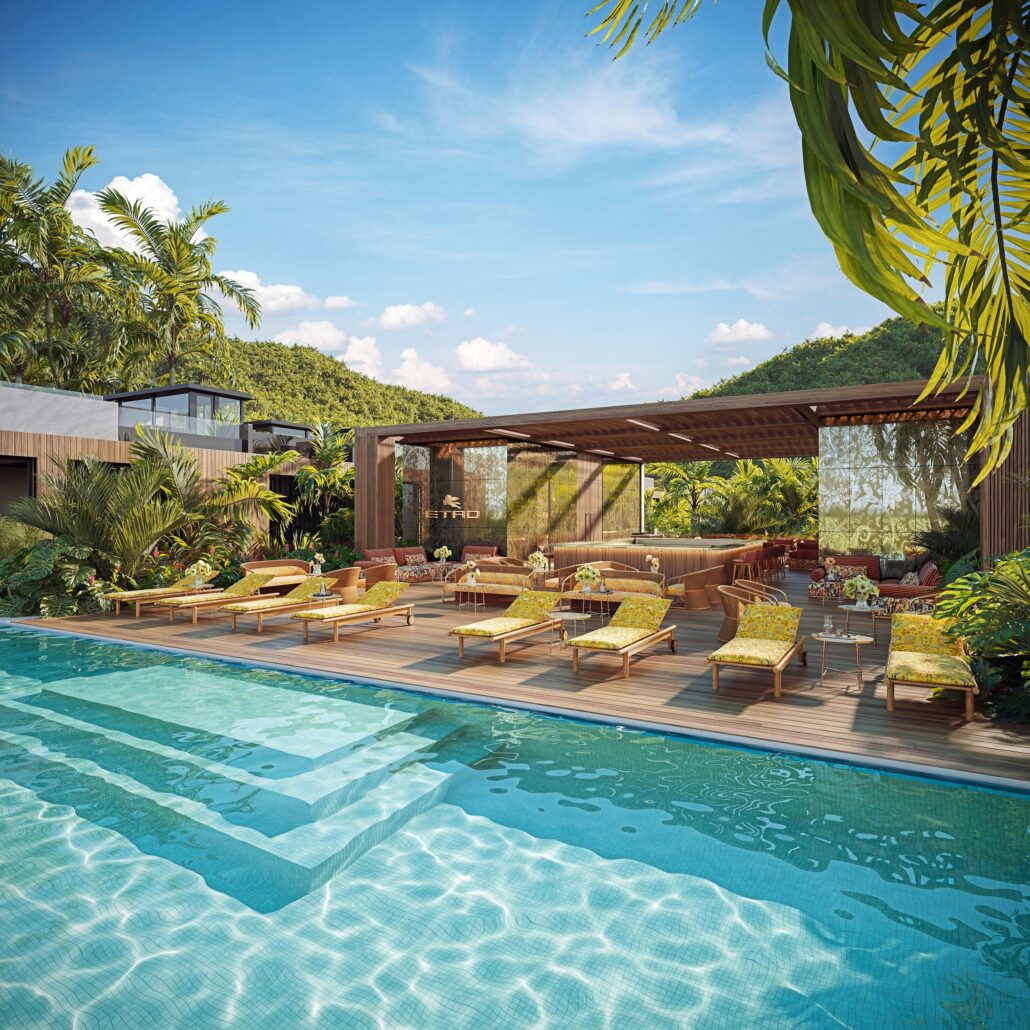 ETRO RESIDENCES PHUKET MAIN POOL TERRACE