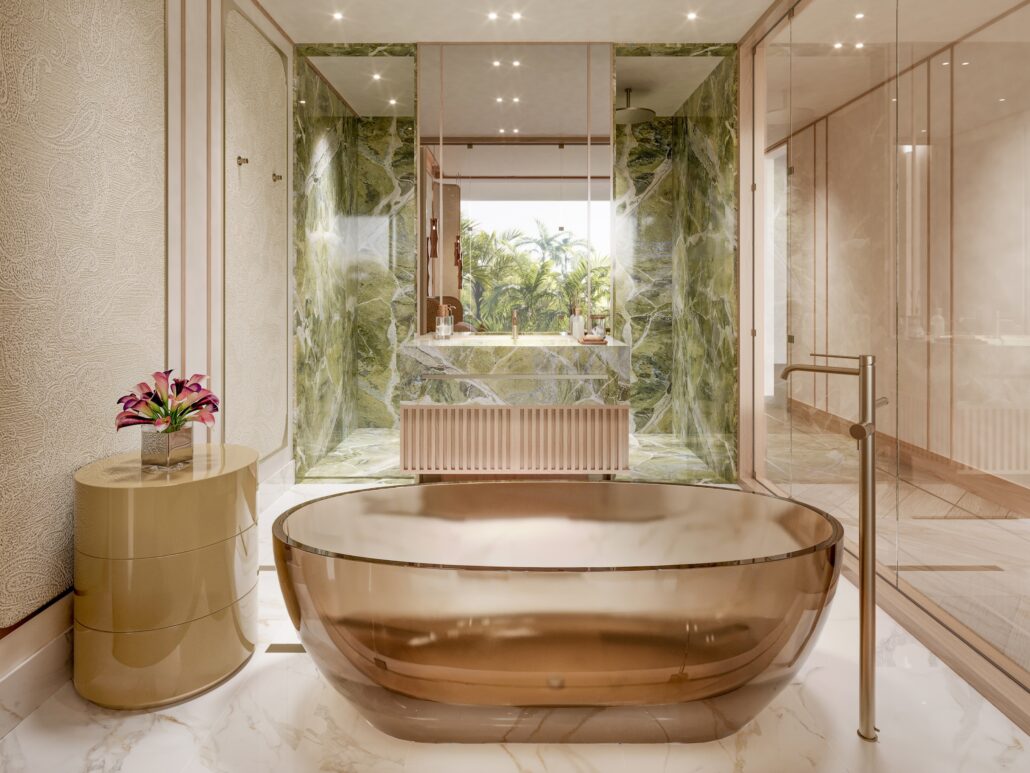 ETRO RESIDENCES PHUKET MASTER SUITE BATHROOM