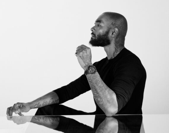 HUBLOT SAMUEL ROSS WEARING THE BIG BANG UNICO SR A 2