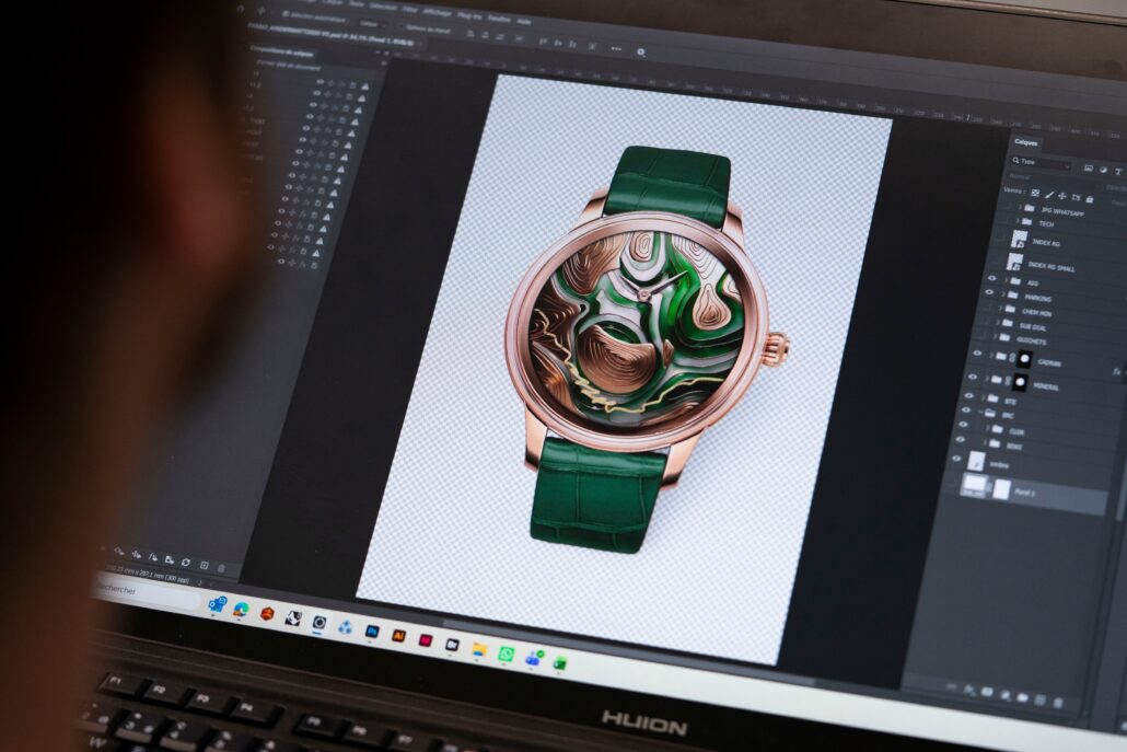 PETITE HEURE MINUTE RED GOLD GOLDEN ROAD DESIGN 03