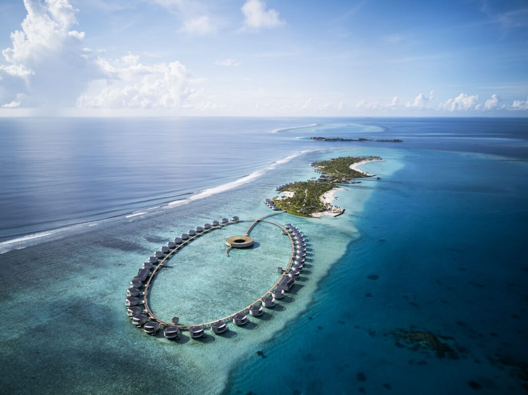 The Ritz Carlton Maldives Fari Islands Aerial