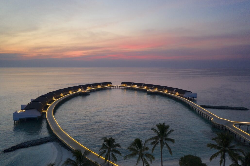 The Westin Maldives Miriandhoo Resort Aerial 02