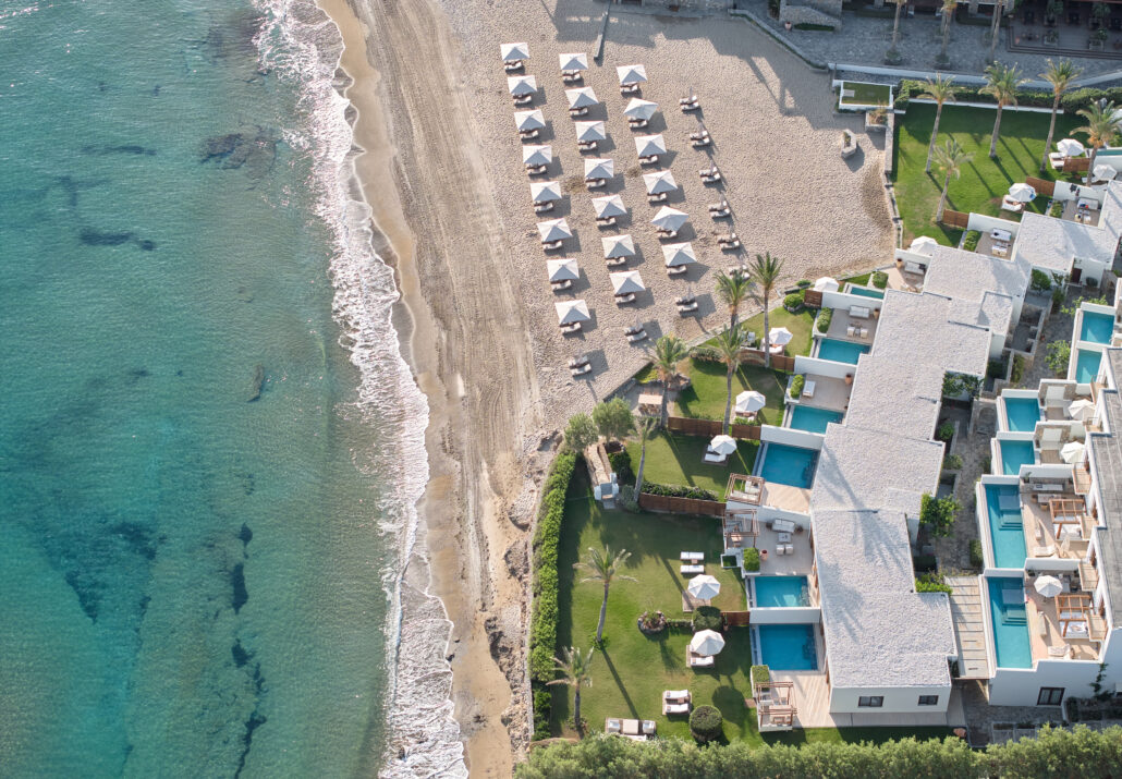 Amirandes beach private pools