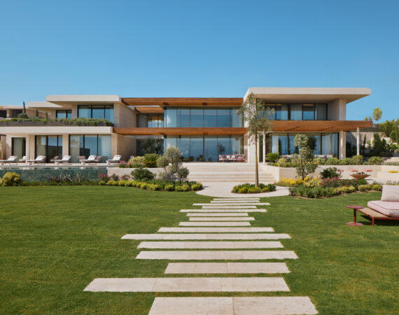 BHR Bodrum Mansion Garden Facade