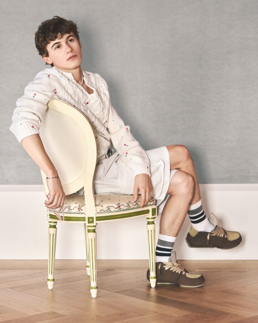 DIOR MEN AMBASSADOR SAM NIVOLA BY GEORGE EYRES