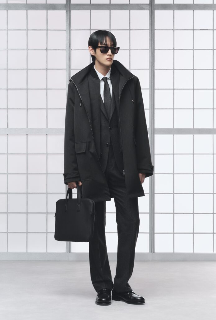 LOUIS VUITTON MENrsquoS NEW FORMAL SPRING SUMMER 2026 LOOK 1
