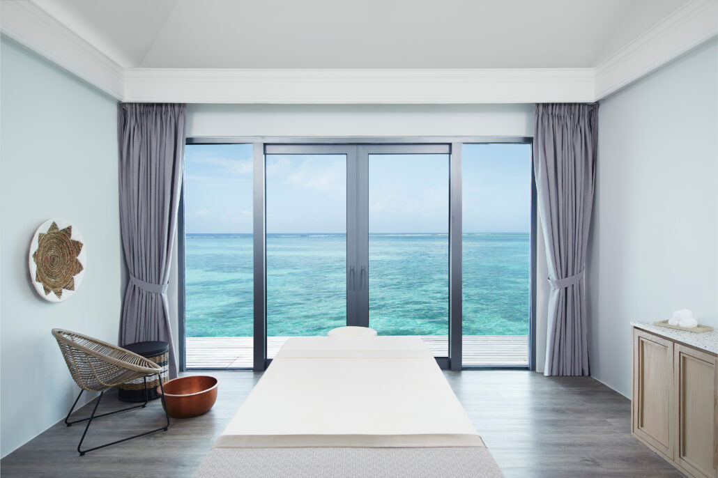 Le Meridien Maldives Resort Spa Explore Spa by Le Meridien Treatment Room ©Le Meridien Maldives Resort Spa