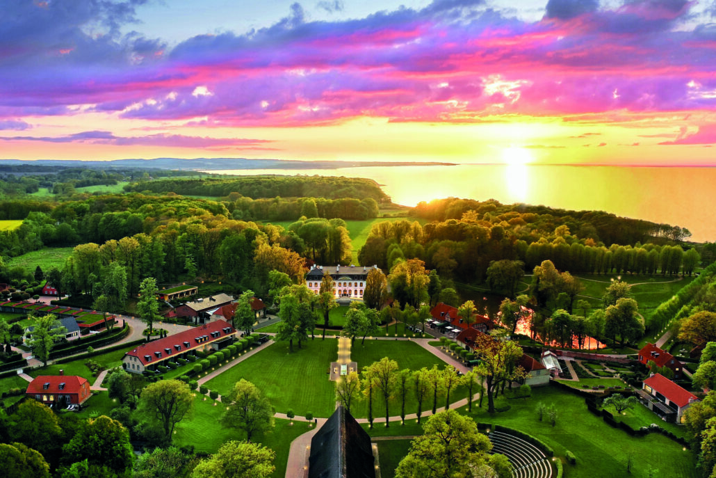 Weissenhaus Private Nature Luxury Resort Luftaufnahme ©Kolja Erdmann