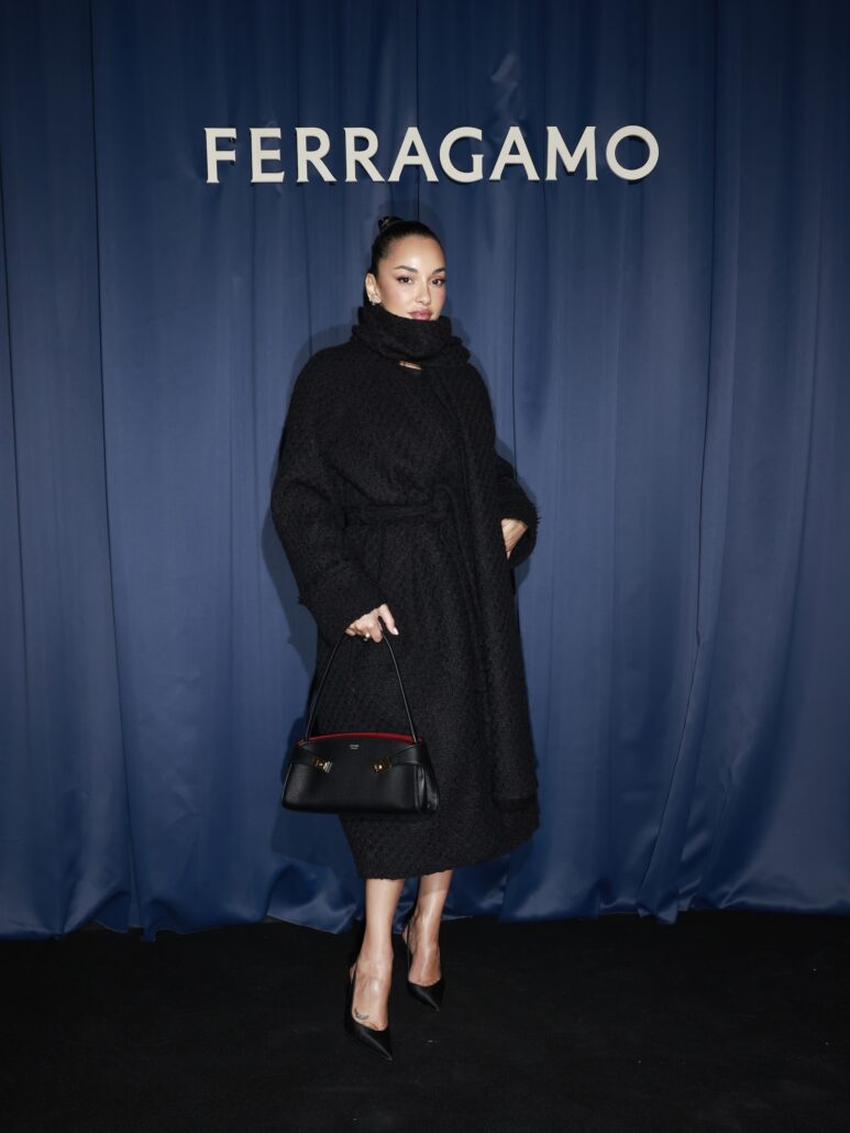 Amina Muaddi Ferragamo FW26 Fashion Show 28.02.26 012