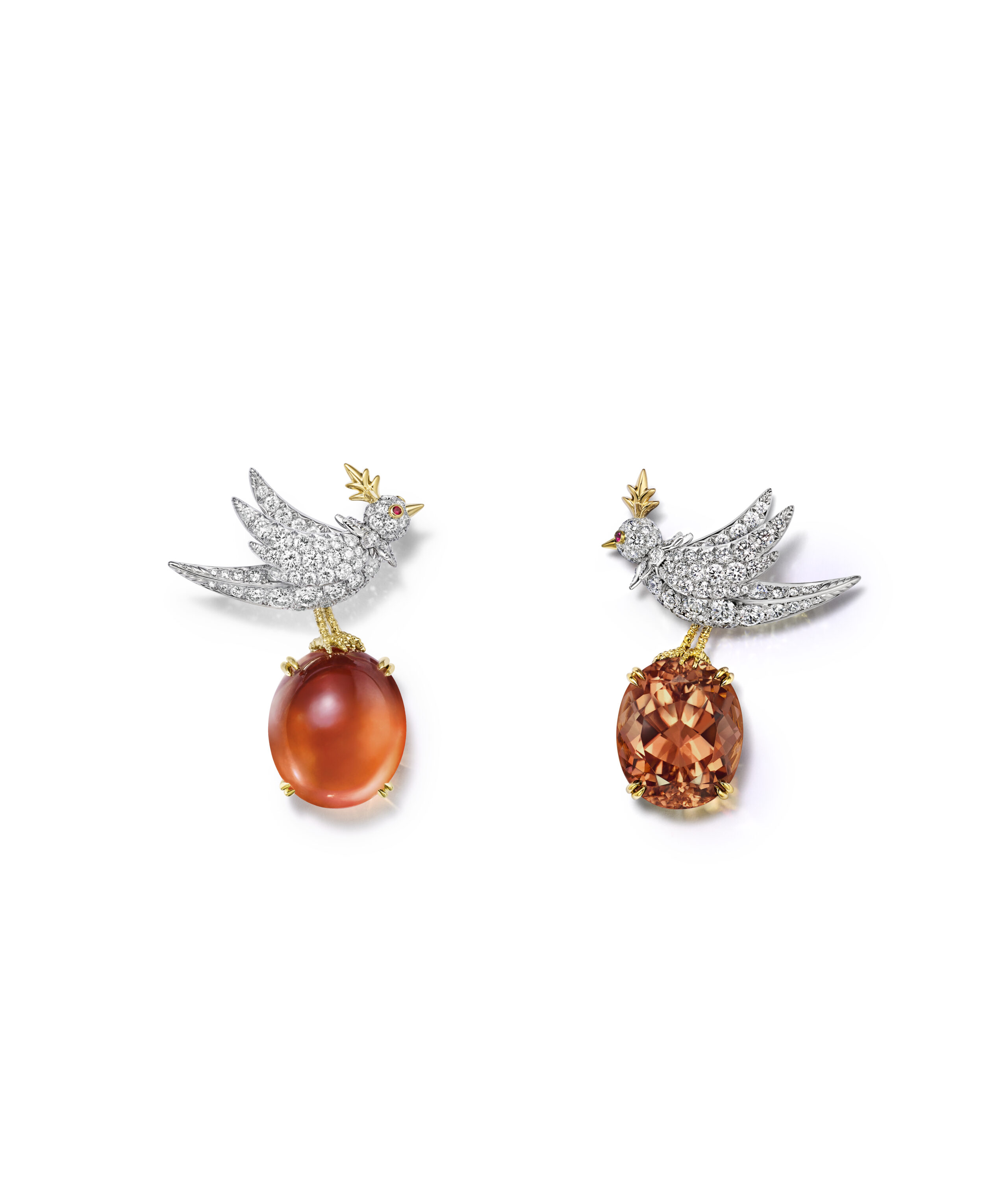 LOVE BIRDS 75957777 75957785 Pairs On White