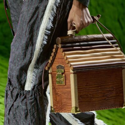 Louis Vuitton Accessoires, die Landschaften tragen