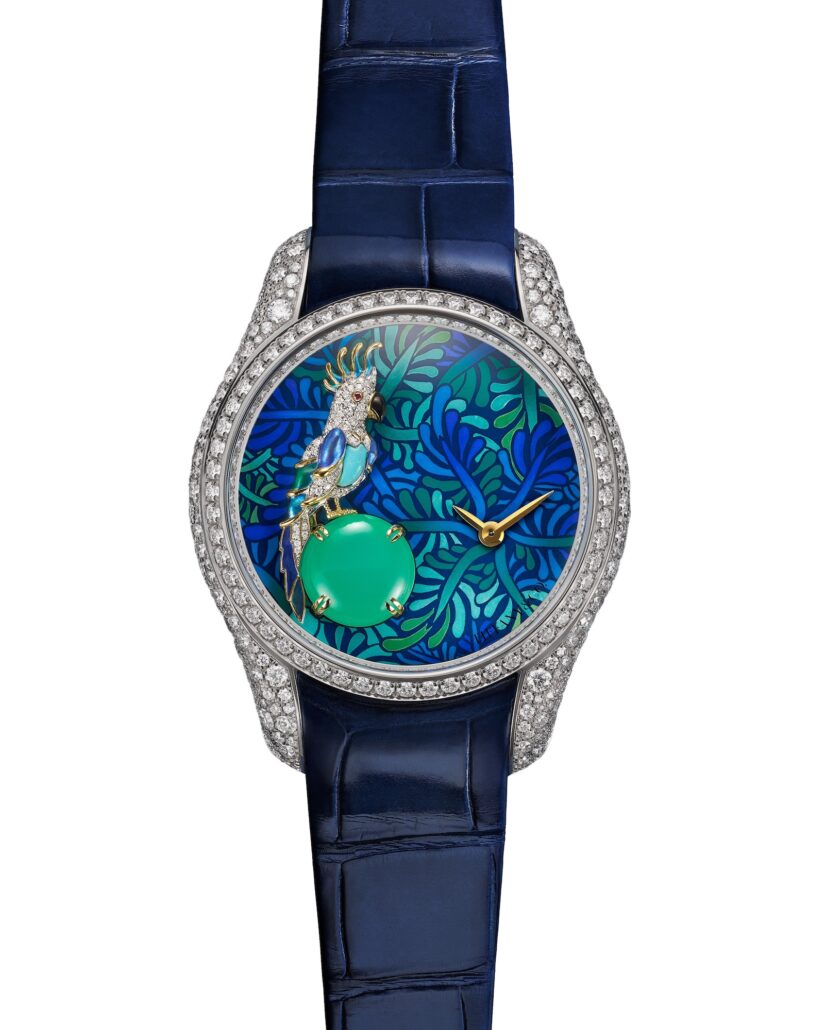 Paradise Bird Parrot Watch by Tiffany @Tiffany Co onwhite