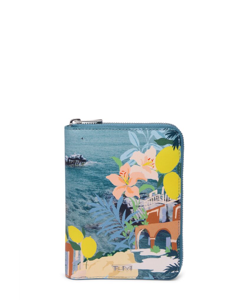 TUMI Belden Zip Around Passport Case Mediterranean 180 Euro