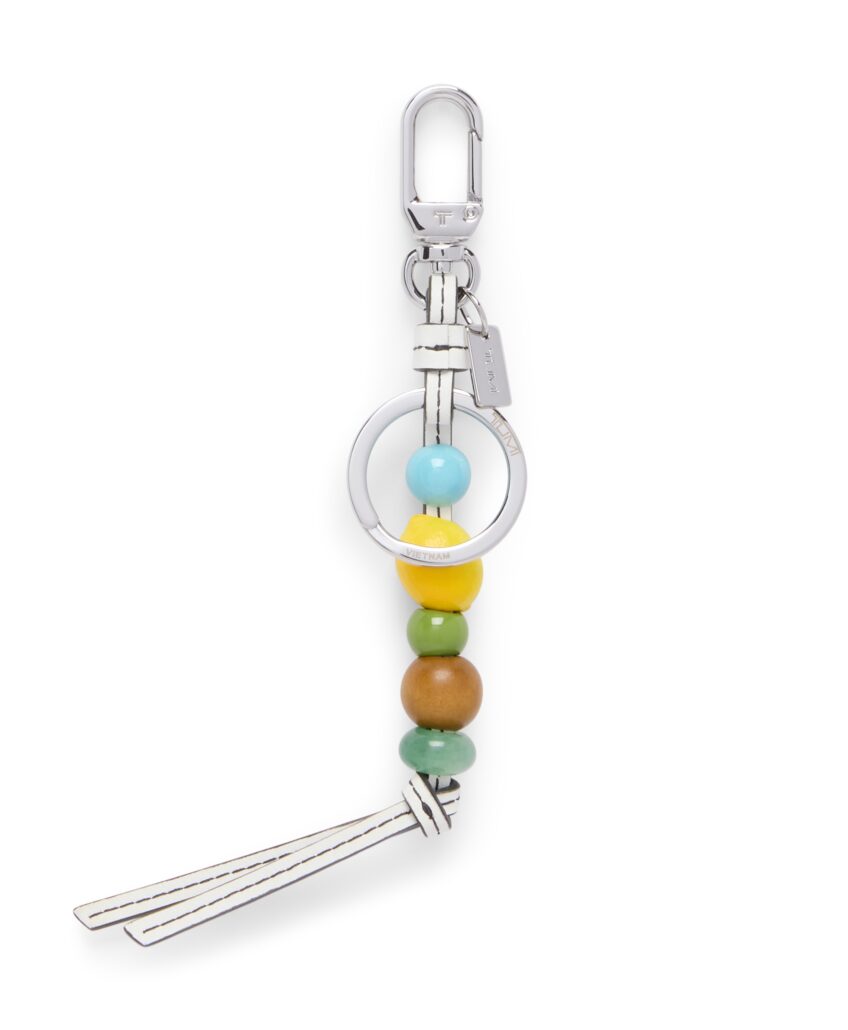 TUMI Lemon Multi Beads Bag Charm 90 Euro