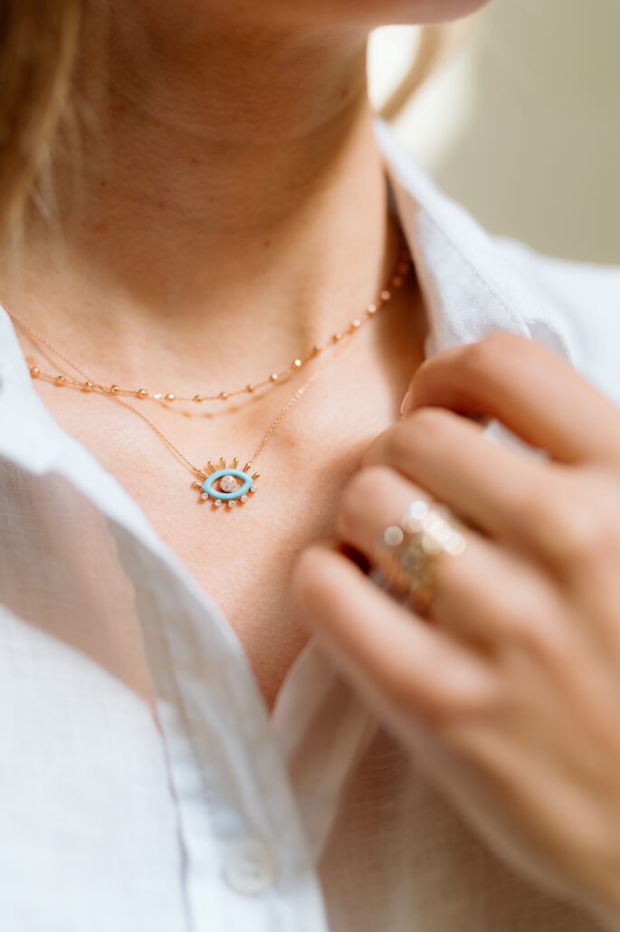 Paula FineJewellery Evil Eye 18KaratGold 1 1