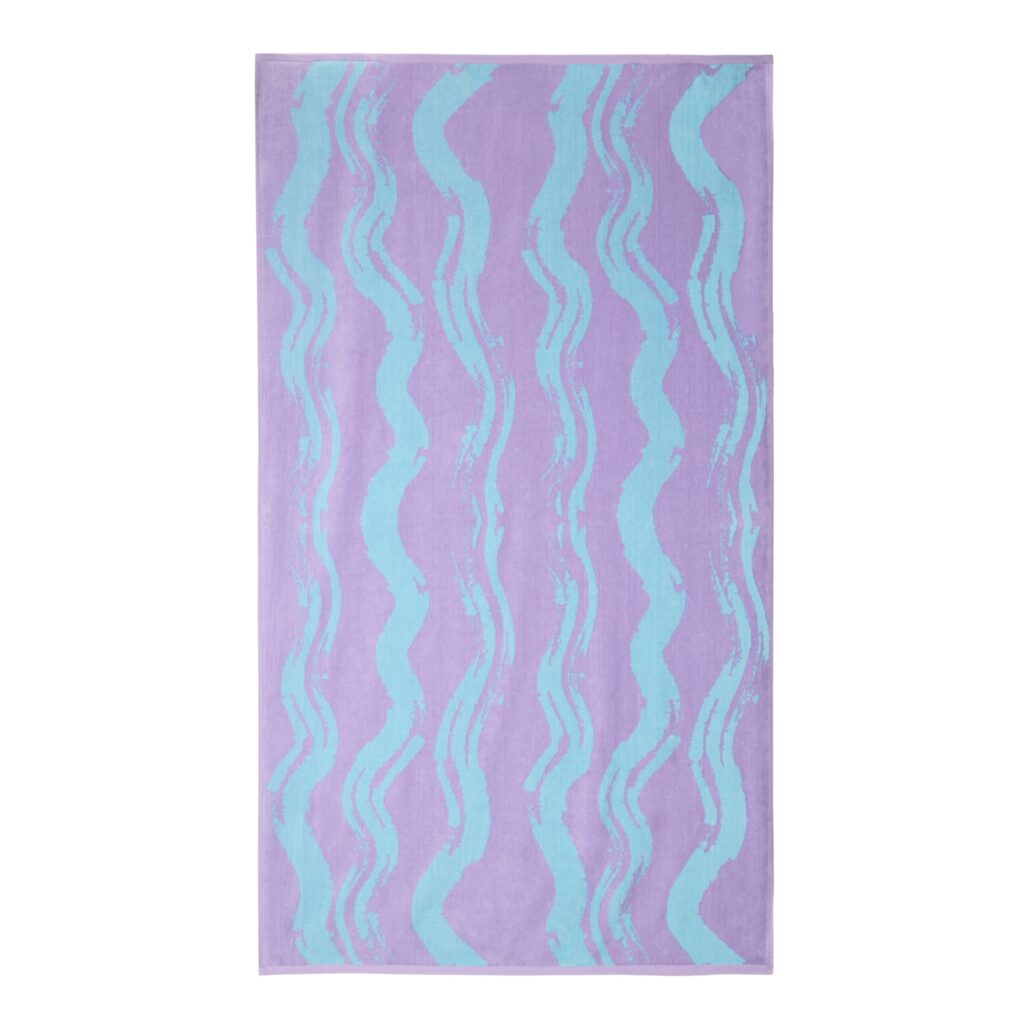 Vossen Strandtuch coast lines lavender touch 100x180cm 4899 3000x3000 1