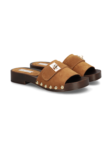 1342606032 HUMANIC Kazar Veloursleder Pantoffel E 110 4