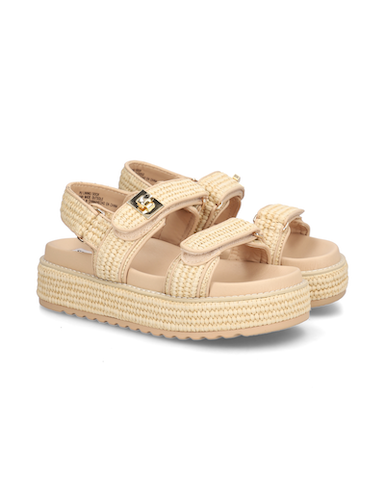 1442816786 HUMANIC Steve Madden Textil Plateausandale E 130 4