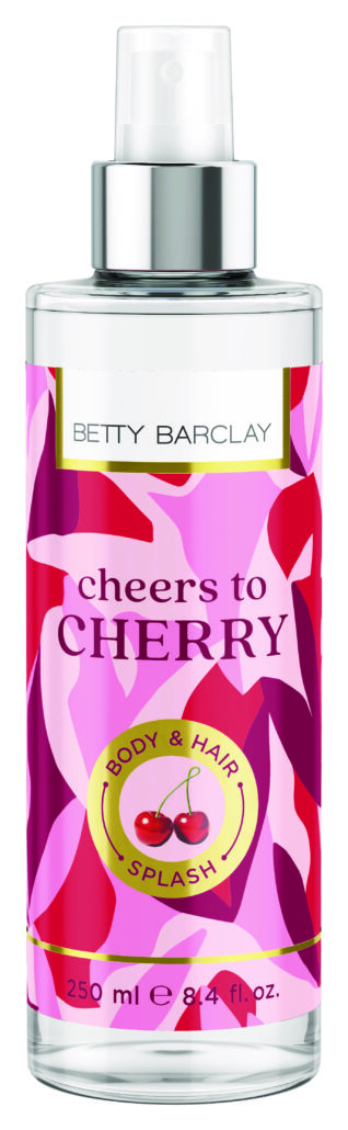 Betty Barclay Cheers to Cherry Body Hair Splash