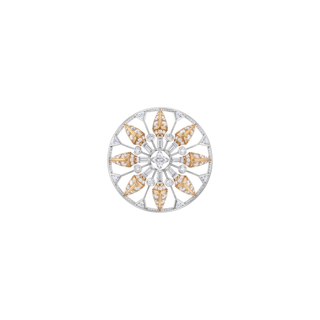 CONQUEST BROOCH. LOUIS VUITTON MYTHICA COLLECTION LOUIS VUITTON HIGH JEWELRY 2