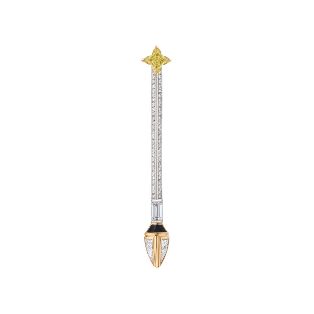 CONQUEST BROOCH. LOUIS VUITTON MYTHICA COLLECTION LOUIS VUITTON HIGH JEWELRY 3