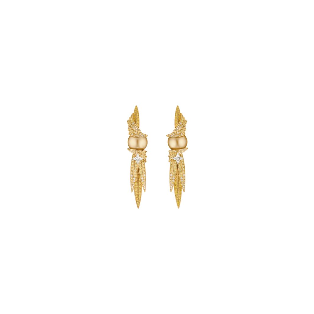 FORTUNE EARRINGS. LOUIS VUITTON MYTHICA COLLECTION LOUIS VUITTON HIGH JEWELRY 4