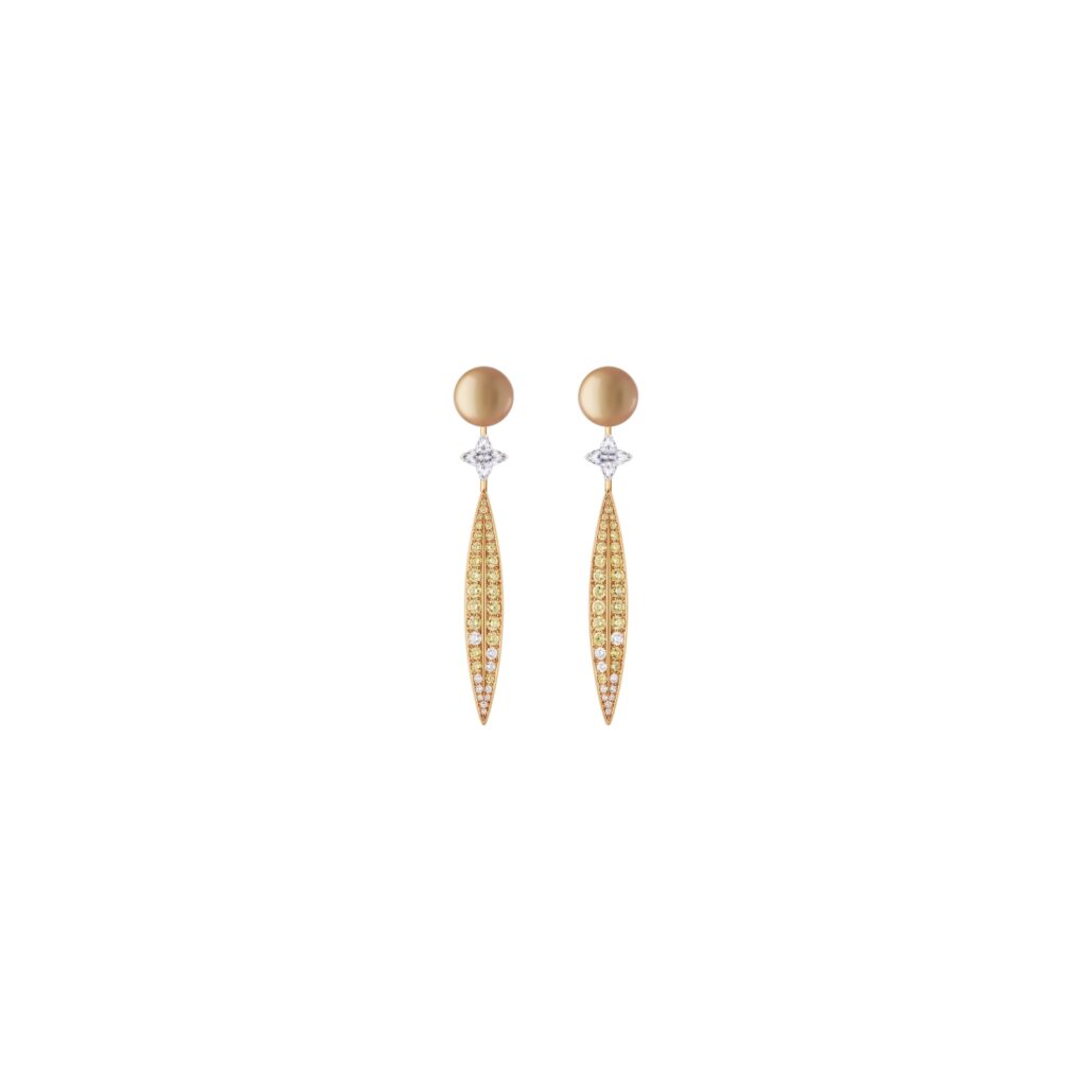 FORTUNE EARRINGS. LOUIS VUITTON MYTHICA COLLECTION LOUIS VUITTON HIGH JEWELRY 7