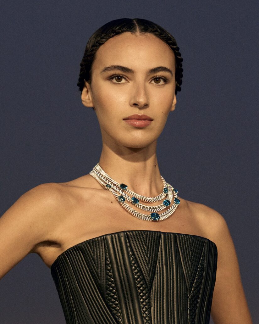 Louis Vuitton Mythica show HJ Fortitude Necklace