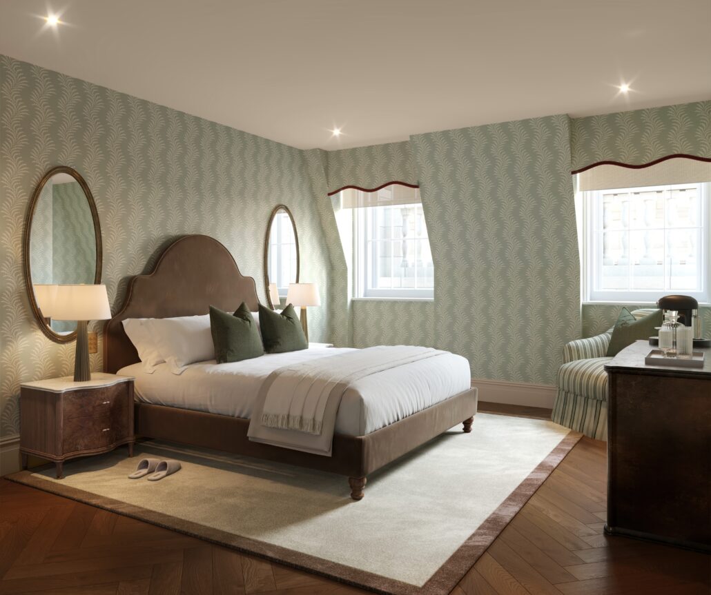 Mansard Bedroom Waldorf Astoria London Admiralty Arch