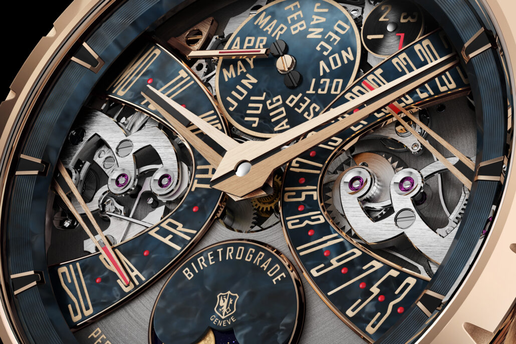 Roger Dubuis DBEX1178 EX Biretrograde Perpetual Calendar CLOSE UP FINITION 16 9 03