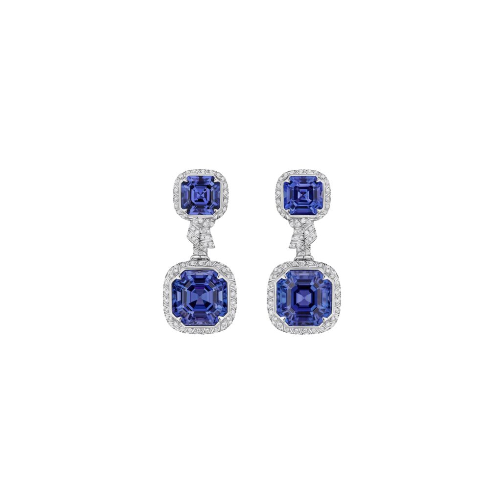 SIRIUS EARRINGS. LOUIS VUITTON MYTHICA COLLECTION LOUIS VUITTON HIGH JEWELRY 2