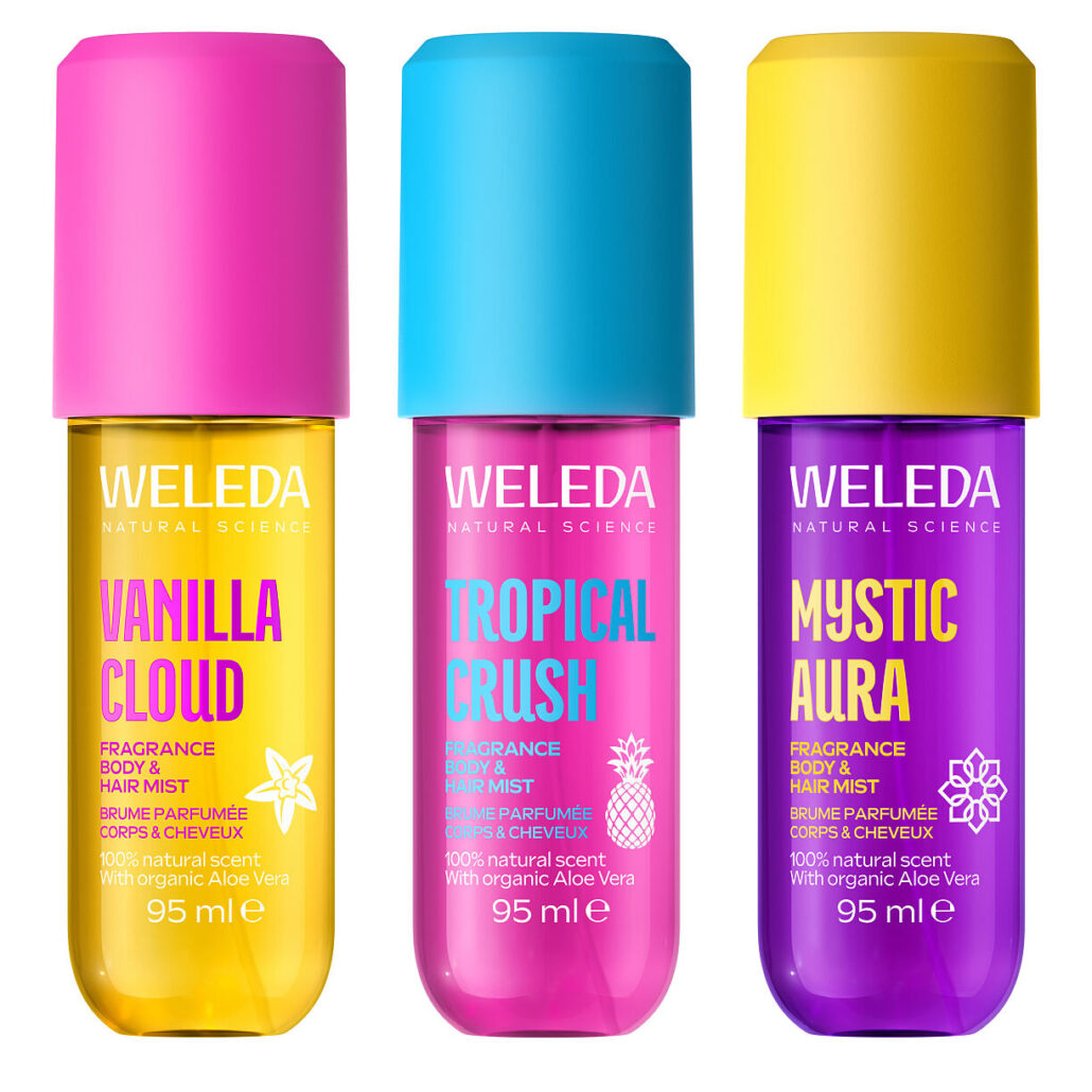 WELEDA Body Hair Mists TRIO
