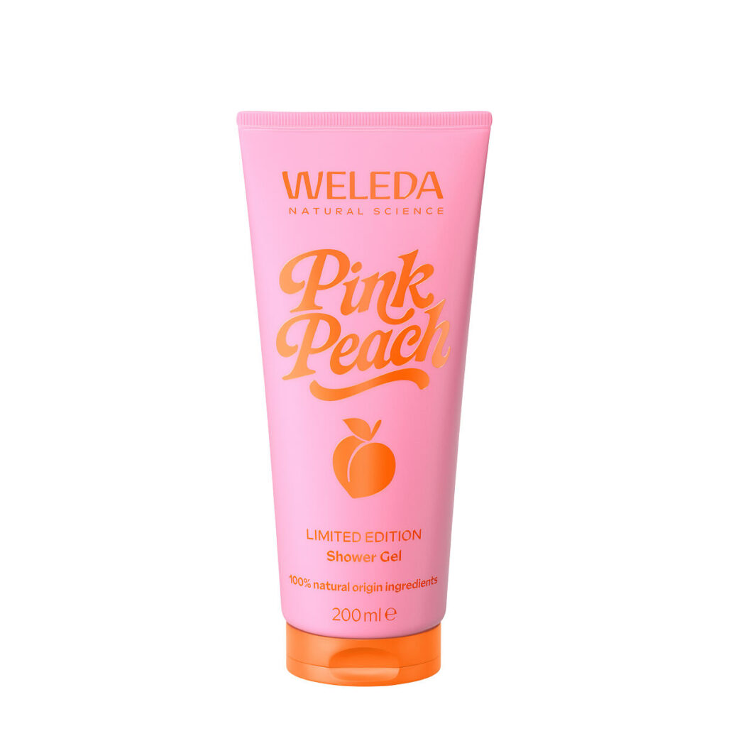 Weleda Limited Edition Pink Peach Shower Gel 200ml 695 910 CHF 1223x1223 1