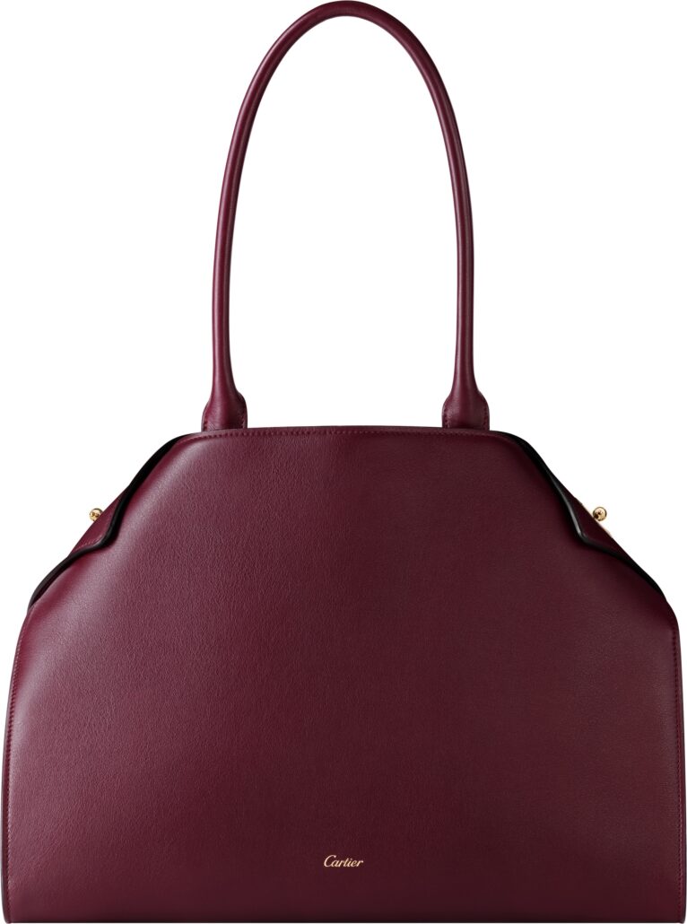 Cartier CRL1002852 BURGUNDY Medium Tote Bag Clash
